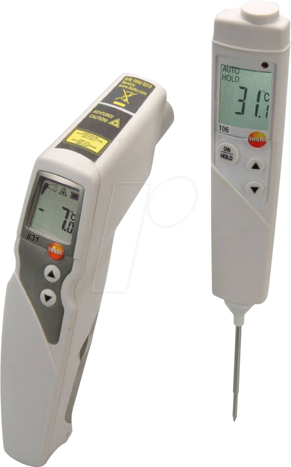 TESTO 0563 8315 - Kerntemperatur-Set, testo 831 + testo 106
