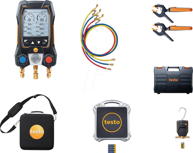 TESTO 0564 5000 - testo 550s Wärmepumpen Einsteiger-Set