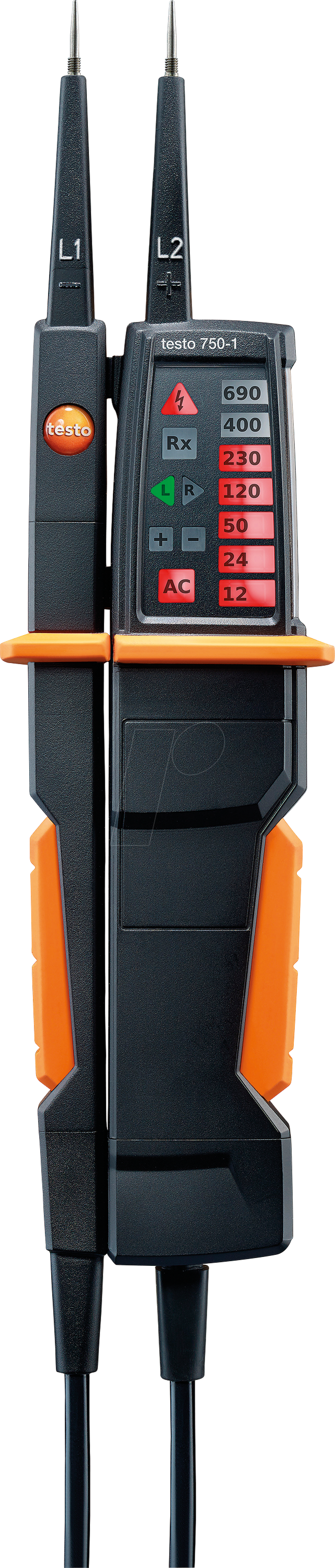 TESTO 0590 7501 - Spannungsprüfer testo 750-1, 12 - 690 V AC/DC, LED-Anzeige