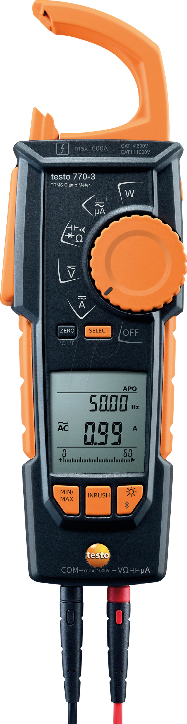 TESTO 770-3 02 - Stromzange testo 770-3, Bluetooth®