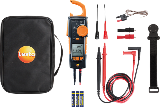 TESTO 770-3 03 - Stromzange testo 770-3 Premium Set, Bluetooth