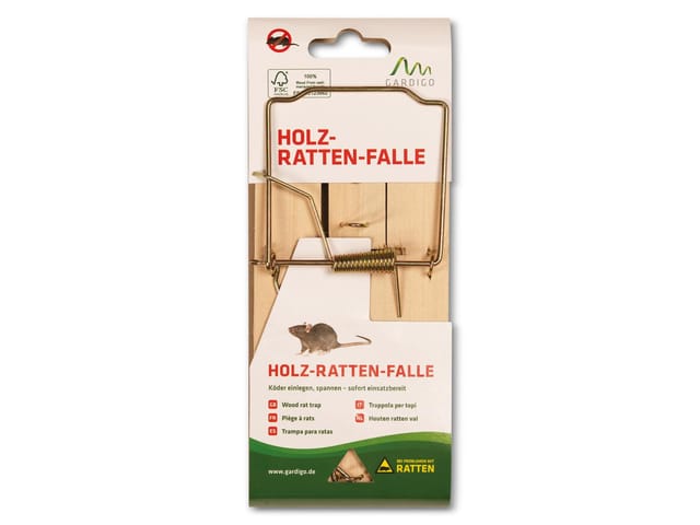 TEV 62324 - Holz-Rattenfalle