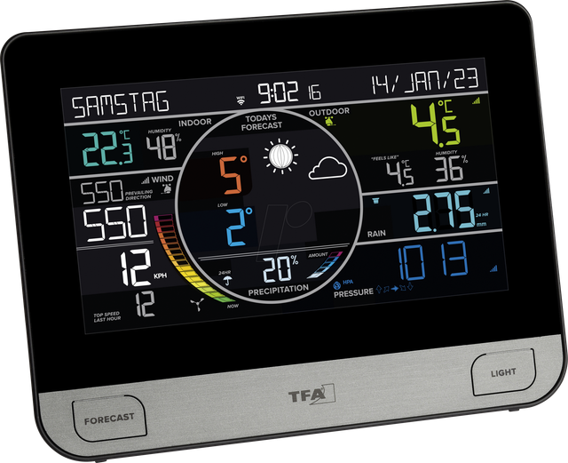 TFA 35800301 - Funk-Wetterstation, WLAN