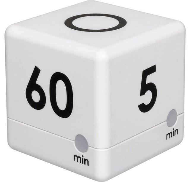 TFA 38203202 - Digitaler Würfel-Timer, 60 min