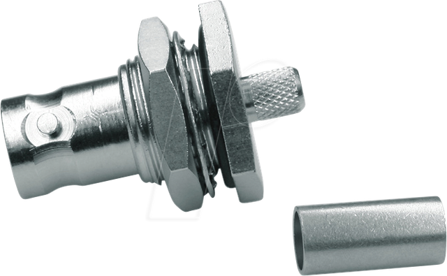 TG 100023393 - BNC-Kabeleinbaub. 50 Ohm für RG-58C/U crimp