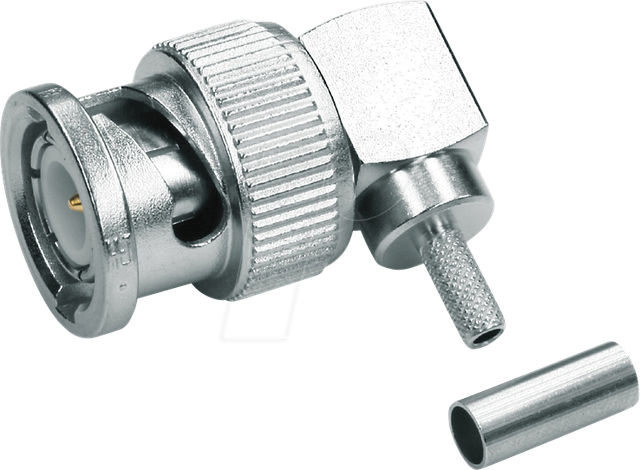 TG 100023458 - BNC-Winkelstecker 75 Ohm G13/G50 (0,4/2,5)
