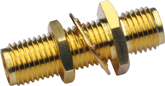 TG 100024794 - SMA-Verbinder Buchse/Buchse vergoldet