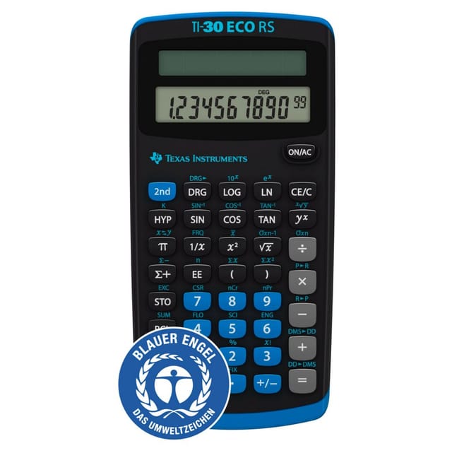 TI-30ECO RS - Wissenschaftlicher Taschenrechner