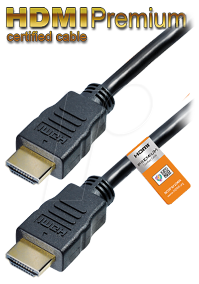 TME C215-2 - High Speed HDMI Kabel mit Ethernet, 4K, 2 m