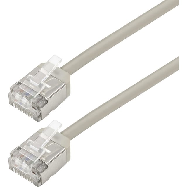 TME TI54-1,5 - Patchkabel, Cat.8.1, U/FTP, 1,5 m, grau
