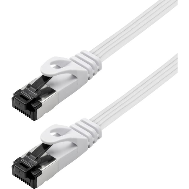 TME TI55-2 - Patchkabel, Cat.8.1, U/FTP, flexibel, 2 m, weiß
