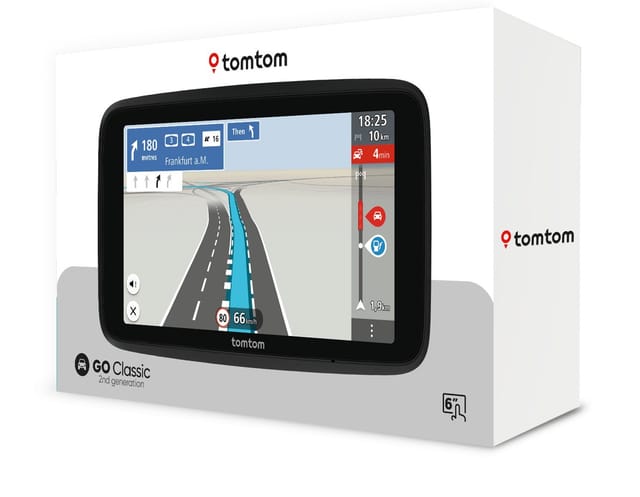 TOMTOM GO CL6-2 - PKW-Navigation - 6'' (15,2cm), Europa (27 Länder), WiFi, BT