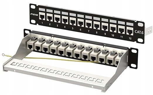 TRN TC-P16C6 - Patchpanel, 16-Port, Cat.6, 1 HE