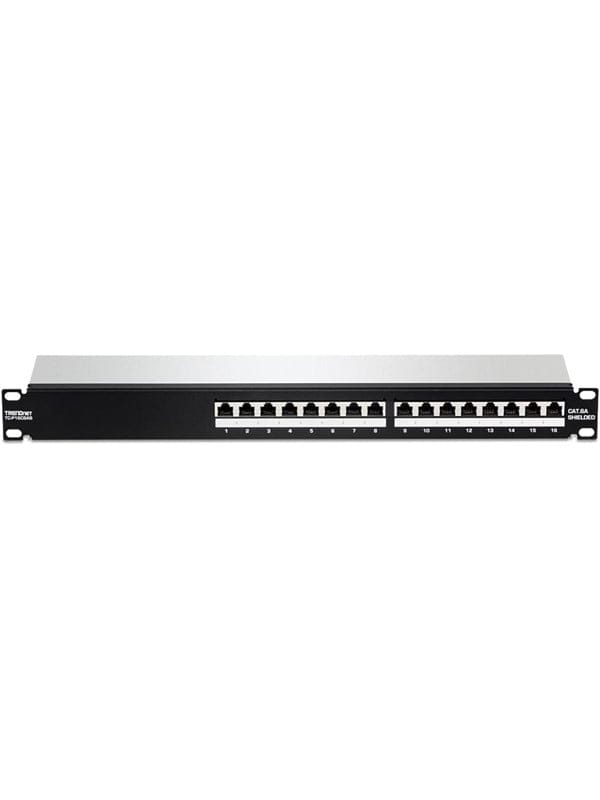 TRN TC-P16C6AS - Patchpanel, 16-Port, Cat.6a, 1 HE