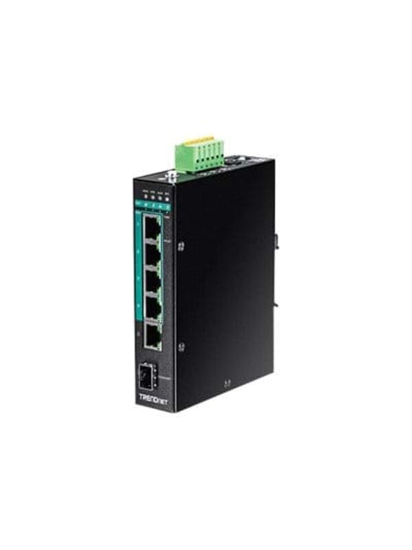 TRN TI-PG541I - Switch, 6-Port, Gigabit Ethernet, PoE
