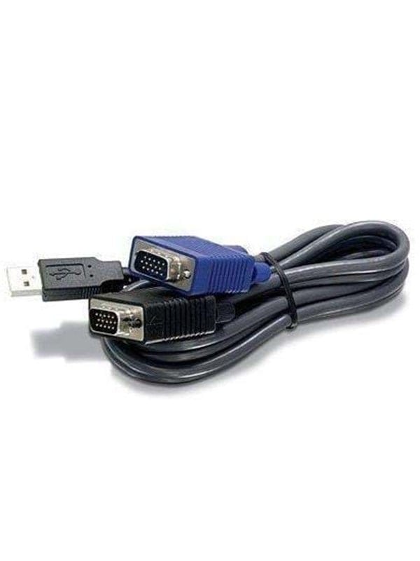 TRN TK-CU10 - KVM-Kabel, VGA, USB, 3,0 m