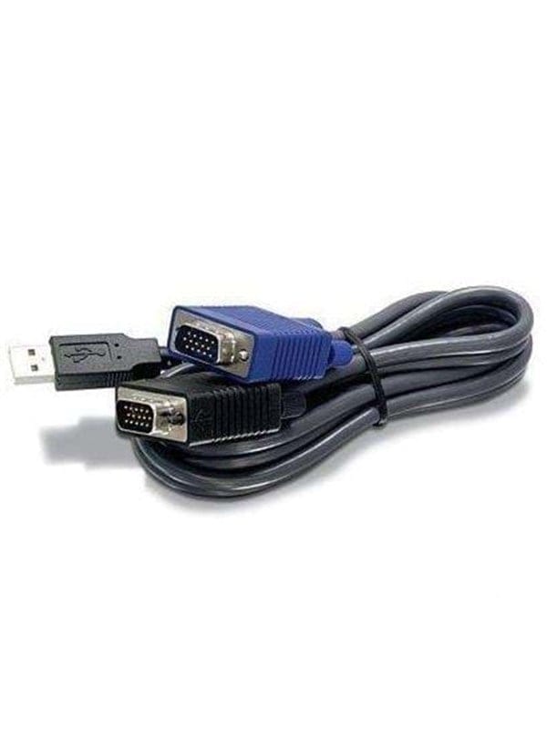 TRN TK-CU15 - KVM-Kabel, VGA, USB, 4,5 m