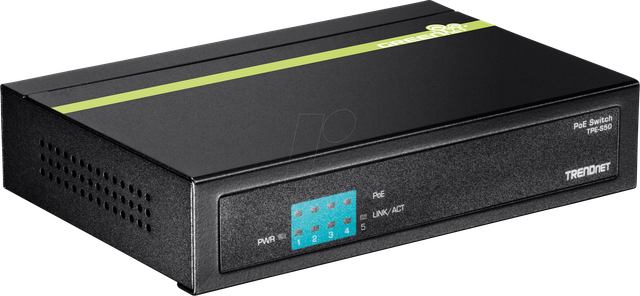 TRN TPE-S50 - Switch, 5-Port, 10/100 MBit/s, PoE