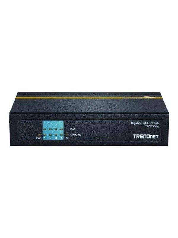 TRN TPE-TG50G - Switch, 5-Port, Gigabit Ethernet, PoE