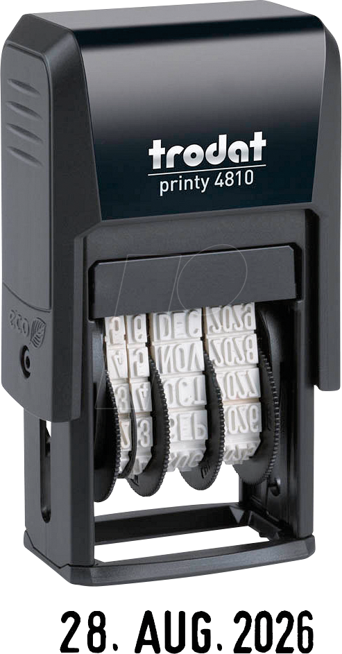 TRODAT 4810 - Stempel, Tagesdatum