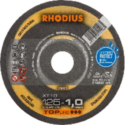 TS XT10-125 - Trennscheibe, Edelstahl, 125 mm, 1 mm, XT10, 22,23 mm