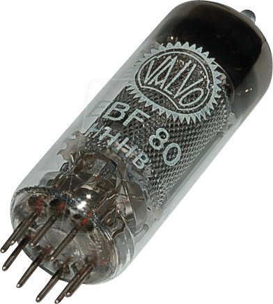 TUBE EBF80 - Elektronenröhre, Mehrfachröhre, Noval, 9-pol, 6,3 V