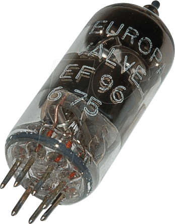 TUBE EF96 - Elektronenröhre, Pentode, Miniatur, 7-pol, 6,3 V