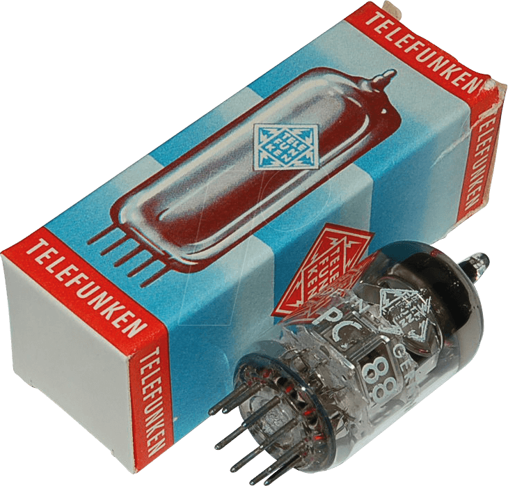 TUBE PC88 - Elektronenröhre, Triode, Noval, 9-pol, 300 mA