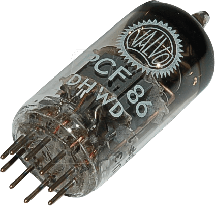 TUBE PCF86 - Elektronenröhre, Mehrfachröhre, Noval, 9-pol, 300 mA