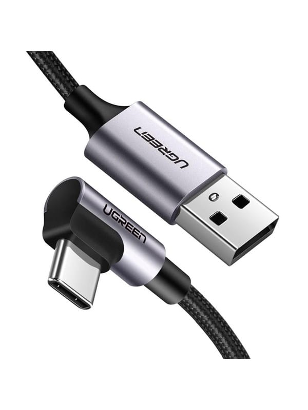 UGREEN 50941 - Daten-/ Ladekabel USB A-Stecker > gewinkelt USB-C, 1 m