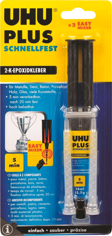 UHU 45655 - UHU plus schnellfest 15,5 g