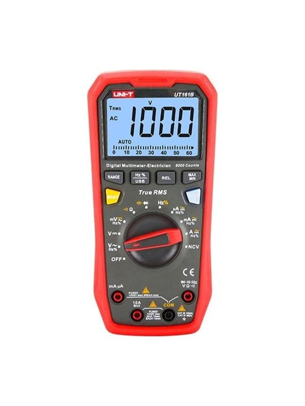 UT 161B - Multimeter, digital, 6000 Counts, USB