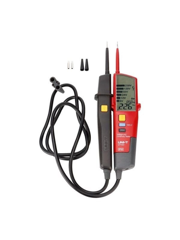 UT 18D - Spannungsprüfer, 6 - 690 V AC/DC, LCD-Anzeige, RCD-Prüfung
