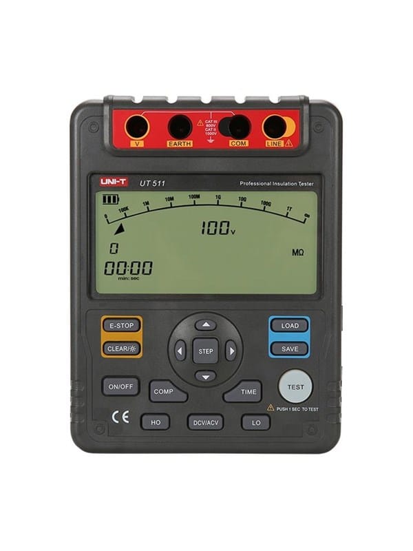UT 511 - Isolationsmessgerät mit Analog-Bargraph und Low-Bat Anzeige