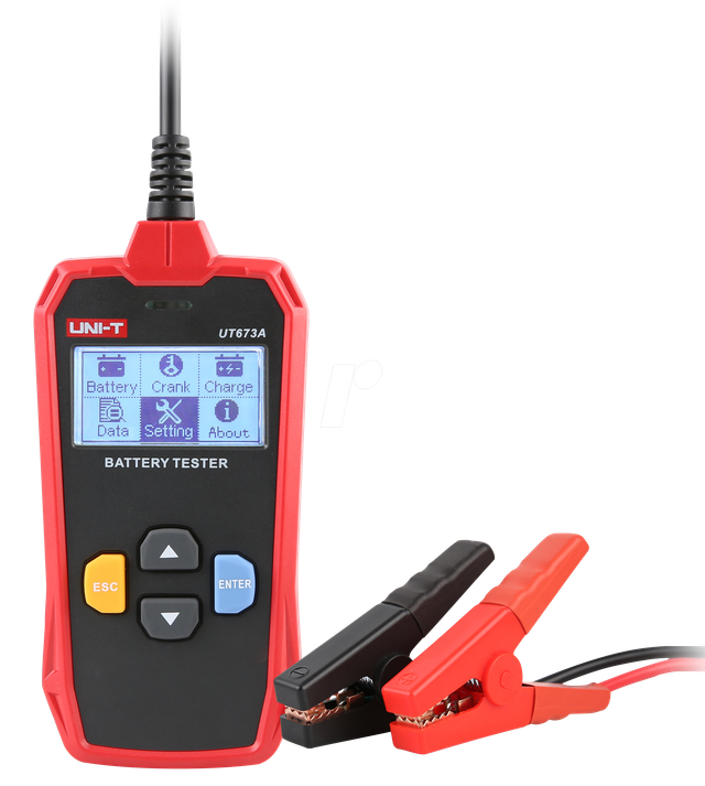 UT 673A - Batterietester für Lichtmaschine und Fahrzeugbatterie