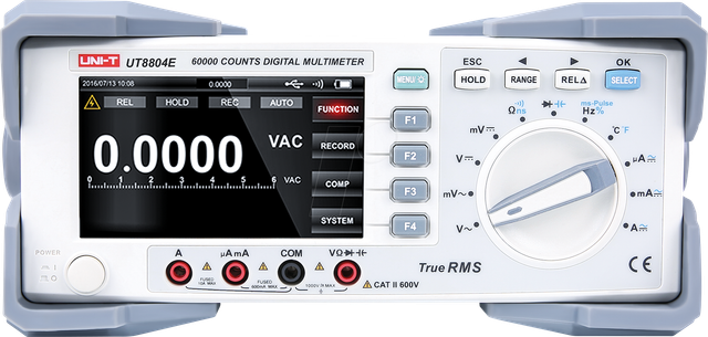 UT 8804E - Tischmultimeter, digital, 60000 counts, TRMS, USB