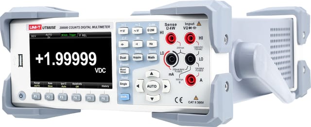 UT 8805E - Tischmultimeter, digital, 200000 Counts, TRMS, USB, LAN, RS232