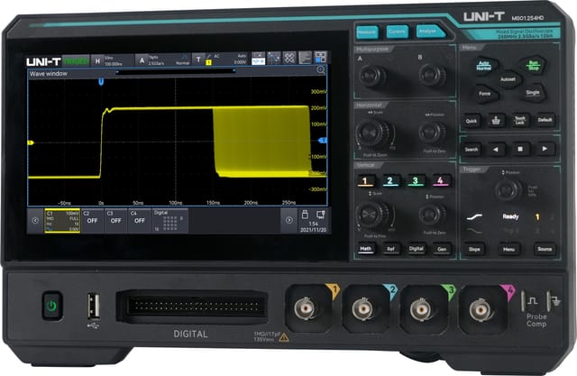 UT MSO1254HD - Mixed-Signal-Oszilloskop MSO1254HD, 250 MHz, 4+16 Kanäle