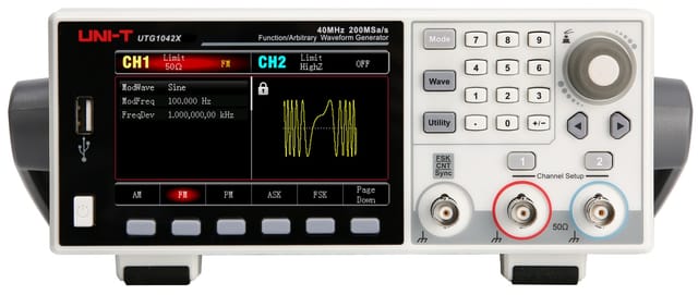 UT UTG1042X - Funktionsgenerator, 40 MHz, 2 Kanäle