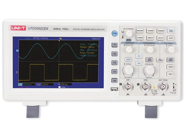 UTD 2052CEX+ - Digital-Speicher-Oszilloskop, 50 MHz, 2 Kanäle