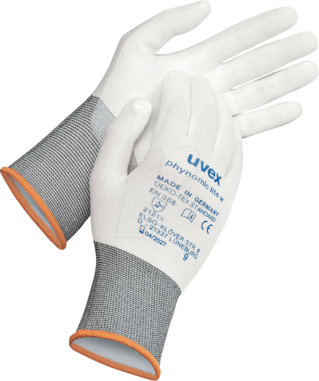 UVEX 6004107 - Schutzhandschuh uvex phynomic lite w 60041 Größe 7