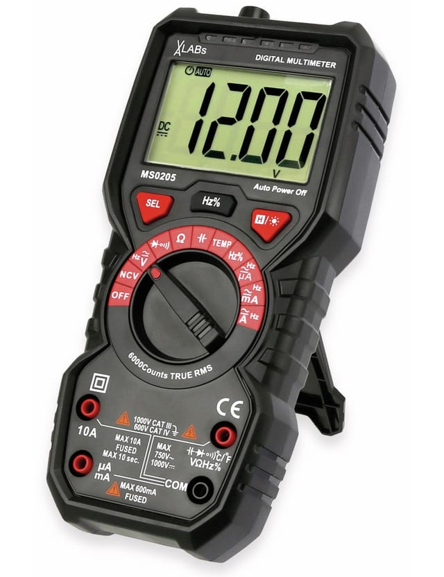 VAL MS0205 - TRMS Digital-Multimeter, 6.000 Counts
