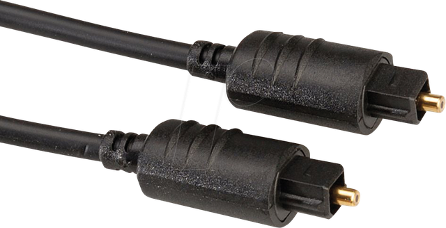 VALUE 11994389 - Toslink Kabel, schwarz, 10 m