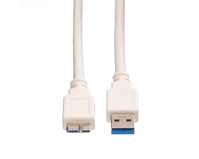 VALUE 11998876 - USB 5 Gb/s Kabel, A Stecker auf Micro-B Stecker, 0,15 m