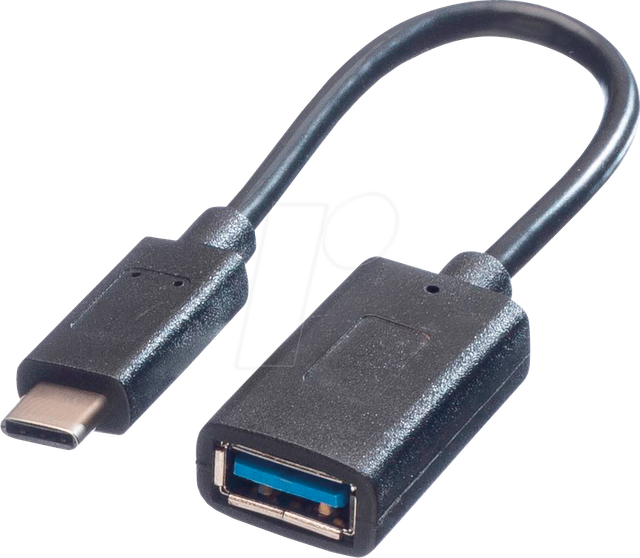 VALUE 11999030 - USB 5 Gb/s Kabel, C Stecker auf A Buchse, 15 cm