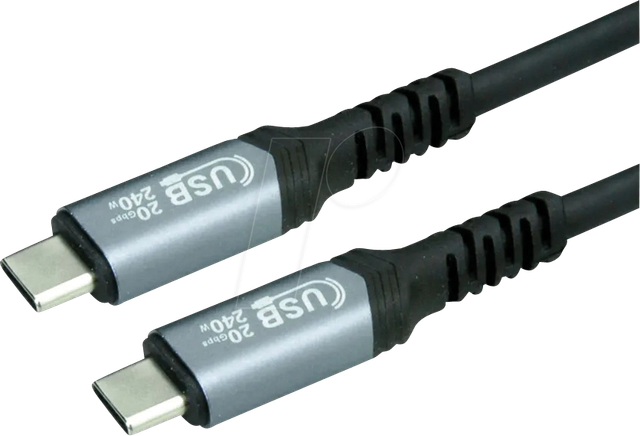 VALUE 11999087 - USB 4.0 Kabel, 20 Gbit/s, 240 W, 2,0 m