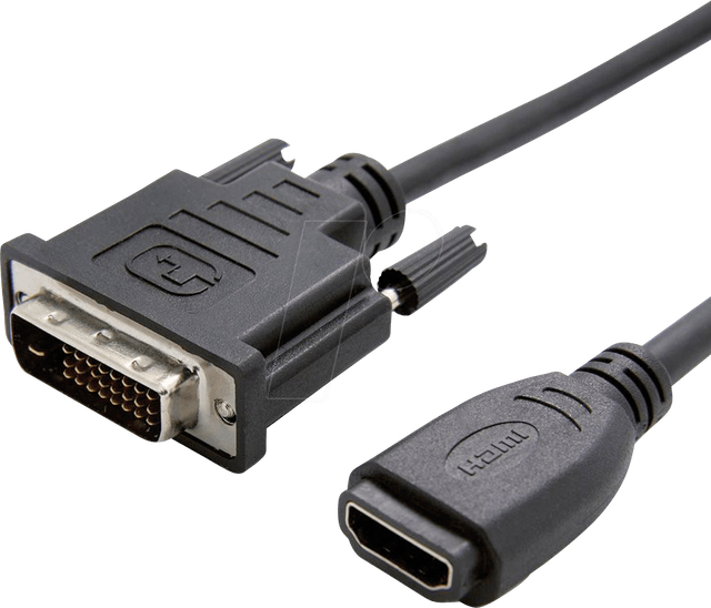 VALUE 12993116 - HDMI Adapter, HDMI Buchse auf DVI Stecker