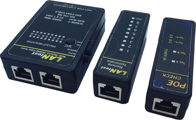 VALUE 13993003 - LANtest Kabel- & PoE-Tester
