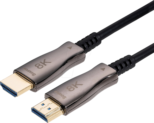 VALUE 14993487 - Aktiv Optisches HDMI Kabel (AOC), 8K 60Hz, 50 m