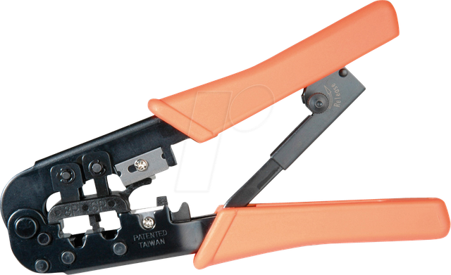 VALUE 19061021 - Crimpzange, Modular Stecker, RJ11 / RJ12 / RJ45
